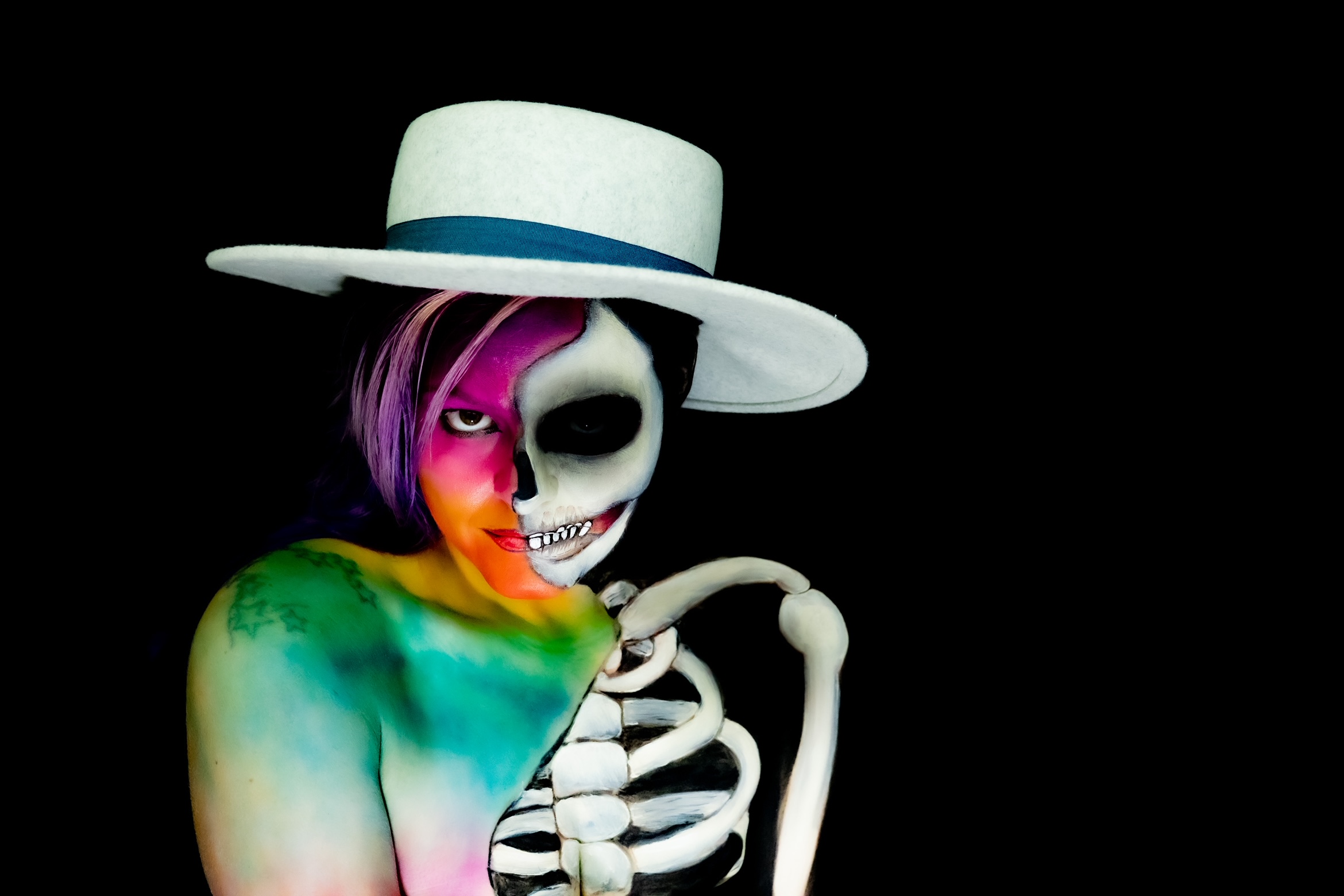 Body paint art